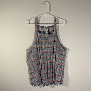 ANTHRO AKEMI & KIN High Neck Cropped Tank Top